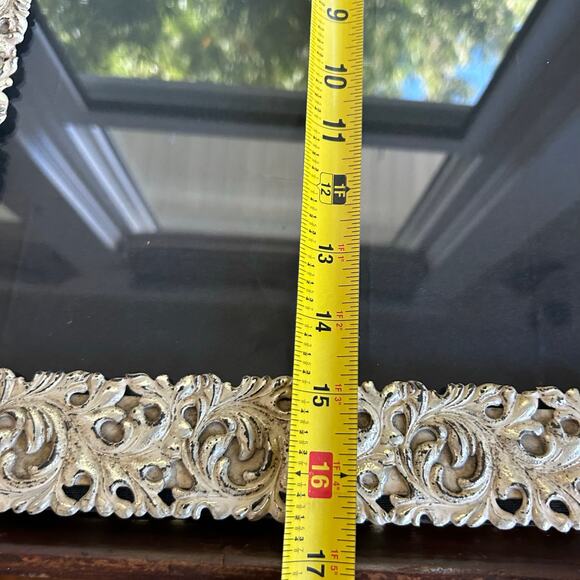 Vintage Ornate Heavyweight Picture Frame 16.5” x 13.5” Intricate Scroll Design - Picture 14 of 15